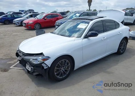 2019 Alfa Romeo Giulia Rwd from USA, damaged, VIN ZARFAMAN5K7612770